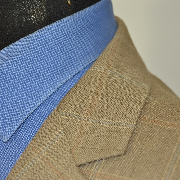 Andrew Fezza 38R Sport Coat Blazer Suit Jacket Lig - Picture 2 of 8